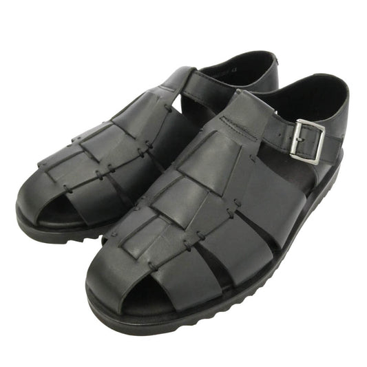 Paraboot パラブーツ 17545 PACIFIC パシフィック レザー グルカ サンダル ブラック系 43【中古】
