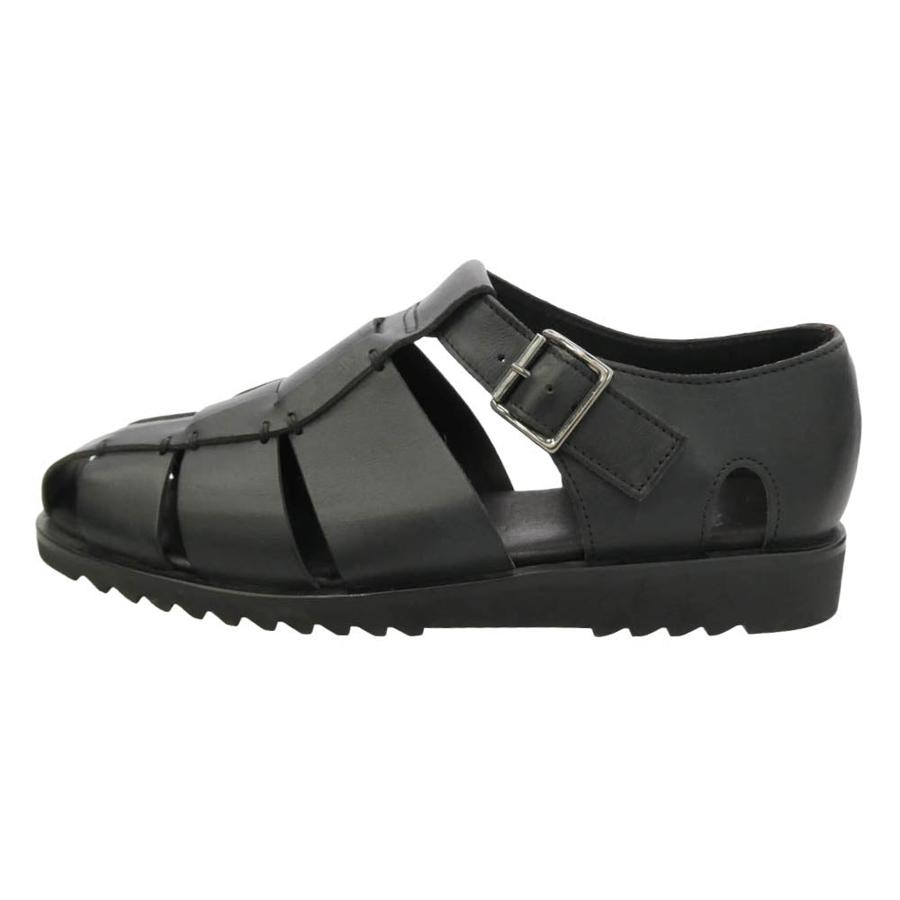 Paraboot パラブーツ 17545 PACIFIC パシフィック レザー グルカ サンダル ブラック系 43【中古】