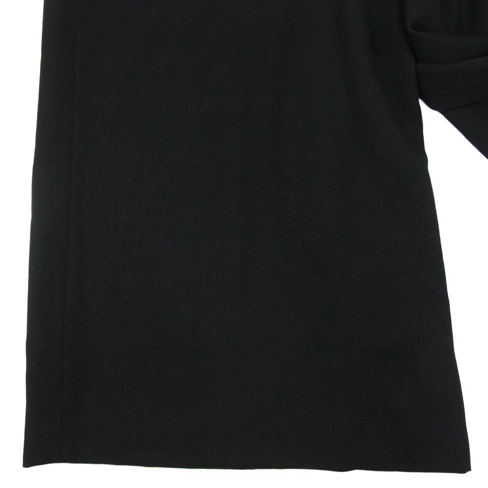 COMME des GARCONS HOMME PLUS コムデギャルソンオムプリュス 22AW PJ-P051 ワイド 袴 ウール スカート型 クロップド パンツ ブラック系 S【中古】