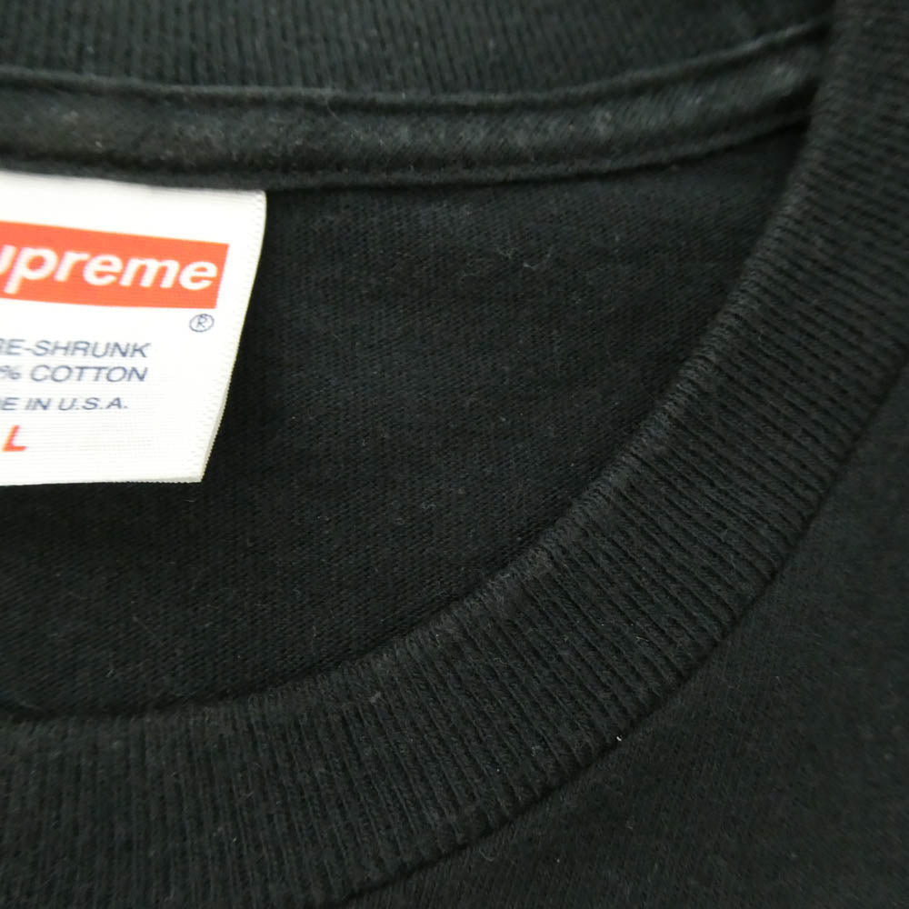 Supreme シュプリーム 22AW Dylan Tee デュラン 半袖 Tシャツ カットソー L ブラック系 L【中古】