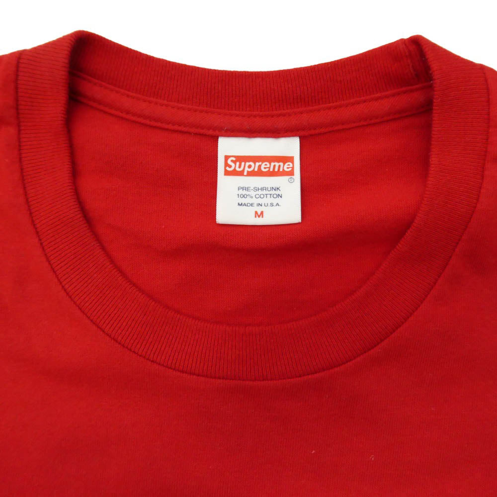 Supreme シュプリーム 24SS Tunnel Tee トンネル プリント 半袖 Tシャツ カットソー M レッド系 M【美品】【中古】