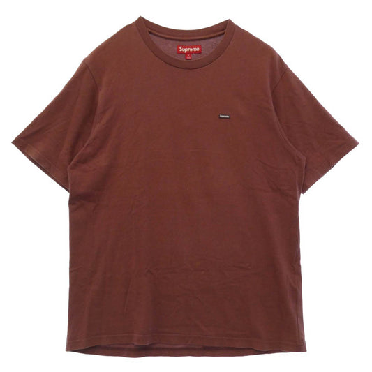 Supreme シュプリーム 23AW Small Box Tee スモールボックス 半袖 Tシャツ カットソー エンジ系 M【中古】