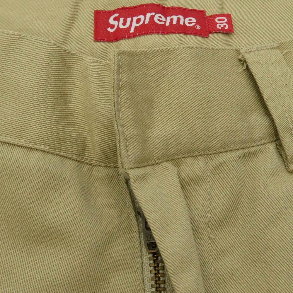 Supreme シュプリーム Work Pant ワーク チノ パンツ W30 ベージュ系 30【中古】
