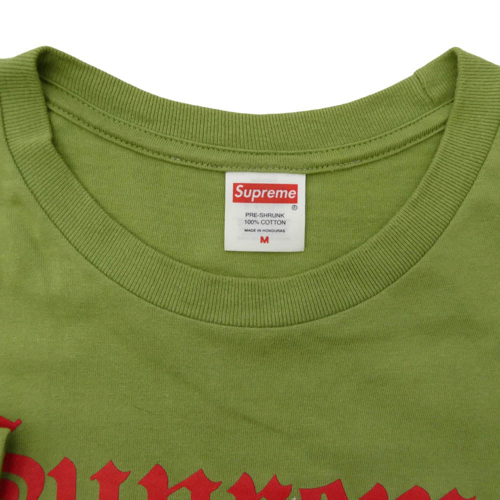 Supreme シュプリーム 24AW x Frank Frazetta Destruction Tee フランクフラゼッタ デストラクション 半袖 Tシャツ カットソー グリーン系 M【中古】