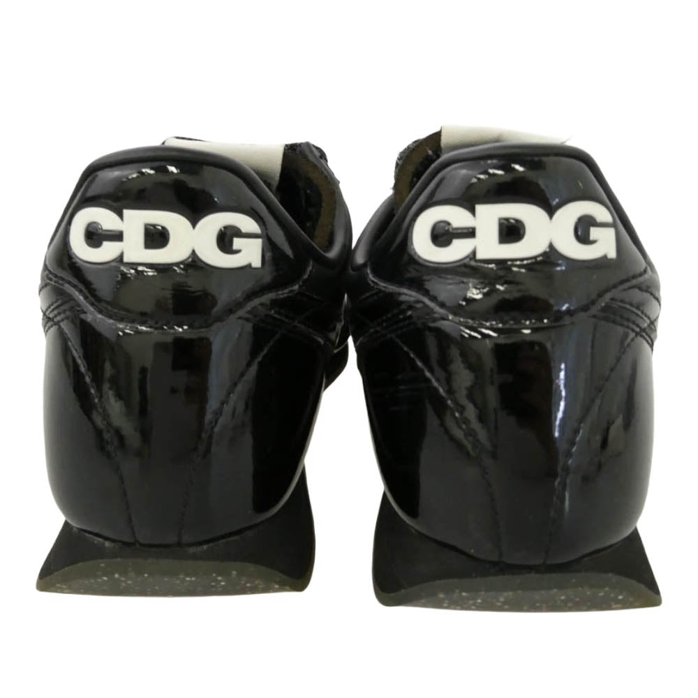 BLACK COMME des GARCONS ブラックコムデギャルソン NIKE ナイキ 18SS AQ3695-001 NIKE Night Track Black ナイキ ナイト トラック CDG ロゴ ローカット スニーカー ブラック系 26cm【中古】