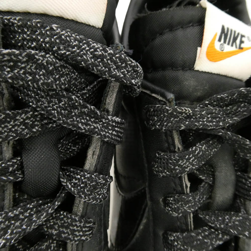 BLACK COMME des GARCONS ブラックコムデギャルソン NIKE ナイキ 18SS AQ3695-001 NIKE Night Track Black ナイキ ナイト トラック CDG ロゴ ローカット スニーカー ブラック系 26cm【中古】