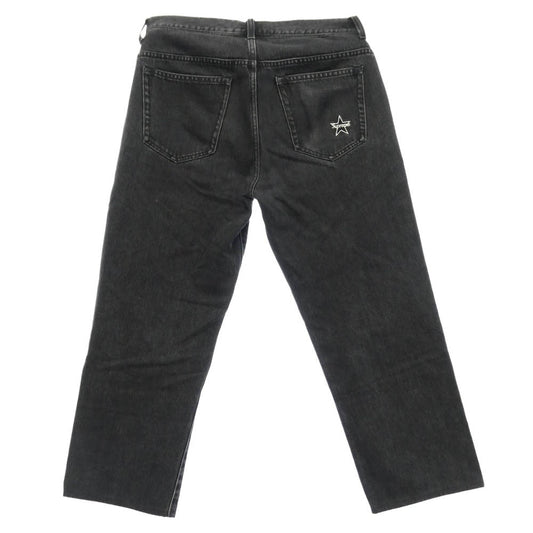 Supreme シュプリーム 24SS Regular Jean レギュラー ジーンズ バックポケット スター 刺繍 ブラック デニム パンツ W30 ブラック系 30【中古】