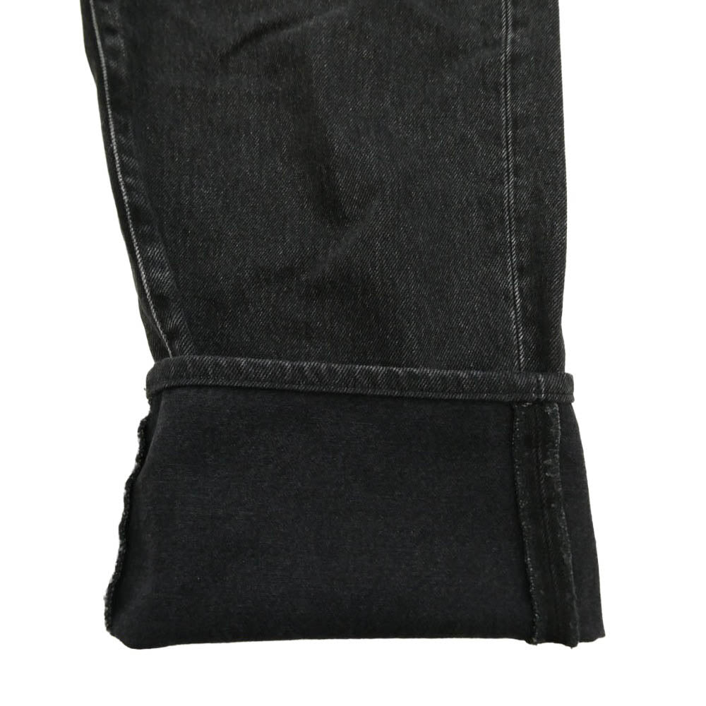 Supreme シュプリーム 24SS Regular Jean レギュラー ジーンズ バックポケット スター 刺繍 ブラック デニム パンツ W30 ブラック系 30【中古】