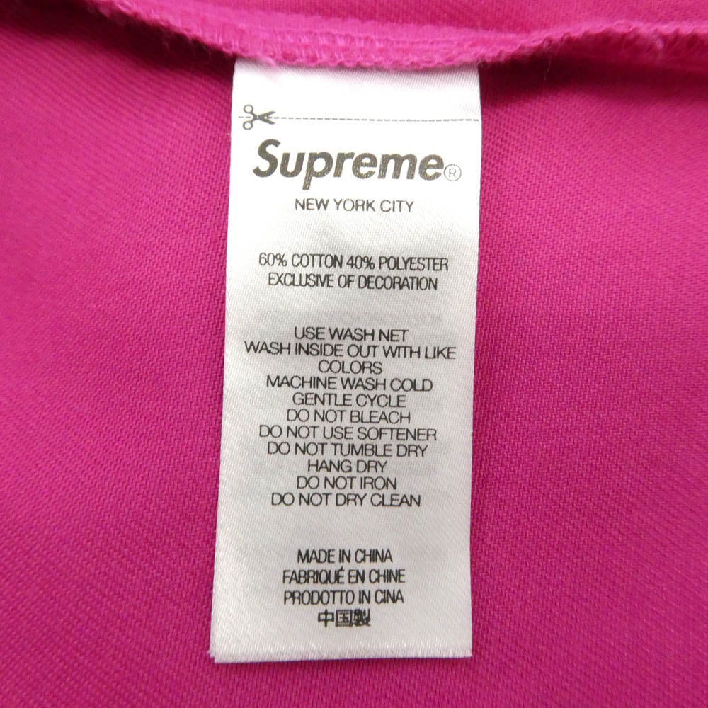Supreme シュプリーム 25SS Rhinestone Pin Up S/S Work Shirt ラインストーン ピンナップ ショートスリーブ 半袖 ワークシャツ ピンク系 M【美品】【中古】