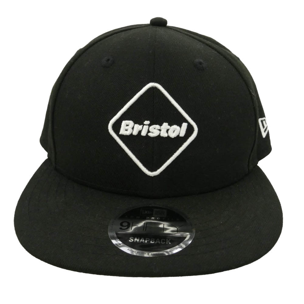 F.C.R.B. エフシーアールビー NEW ERA ニューエラ × NEW ERA ニューエラ EMBLEM 9FIFTY LP CAP キャップ 帽子 ブラック系【美品】【中古】
