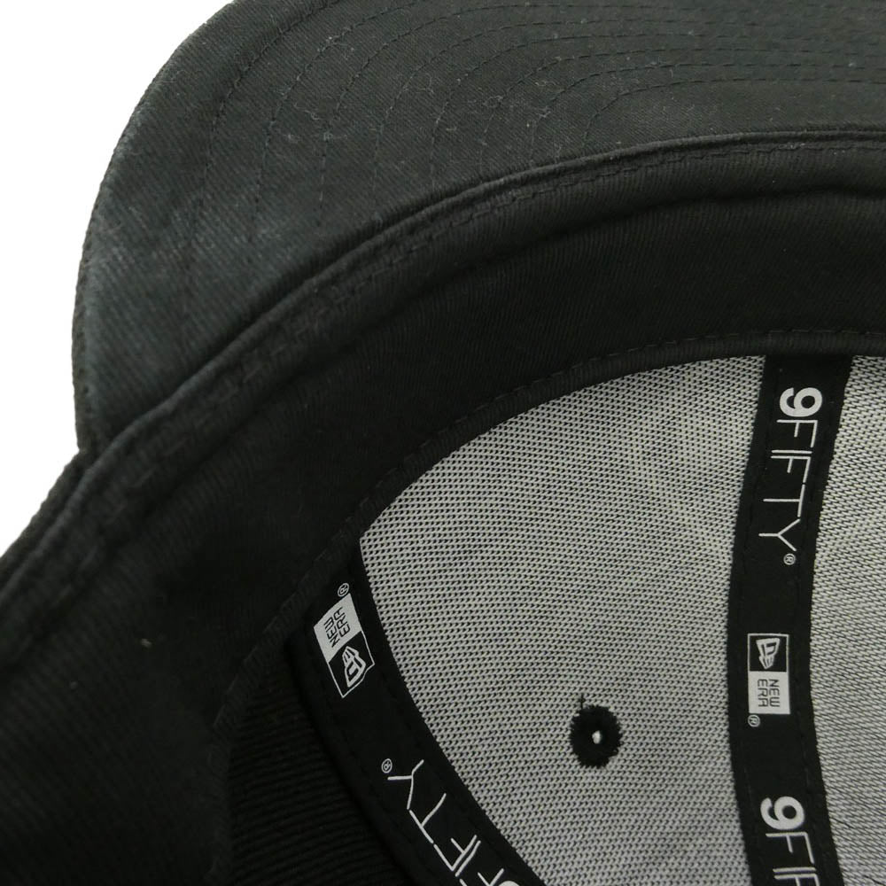 F.C.R.B. エフシーアールビー NEW ERA ニューエラ × NEW ERA ニューエラ EMBLEM 9FIFTY LP CAP キャップ 帽子 ブラック系【美品】【中古】