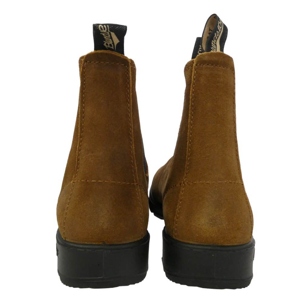ブランドストーン 1911 ELASTIC SIDED Leather Chelsea Lug Boots スエード レザー サイドゴア チェルシー ショート ブーツ ブラウン系 UK6【中古】