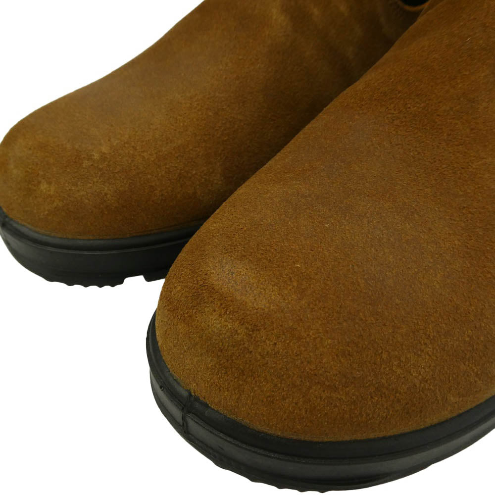 ブランドストーン 1911 ELASTIC SIDED Leather Chelsea Lug Boots スエード レザー サイドゴア チェルシー ショート ブーツ ブラウン系 UK6【中古】