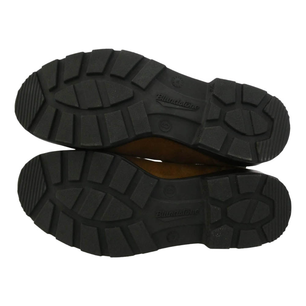 ブランドストーン 1911 ELASTIC SIDED Leather Chelsea Lug Boots スエード レザー サイドゴア チェルシー ショート ブーツ ブラウン系 UK6【中古】