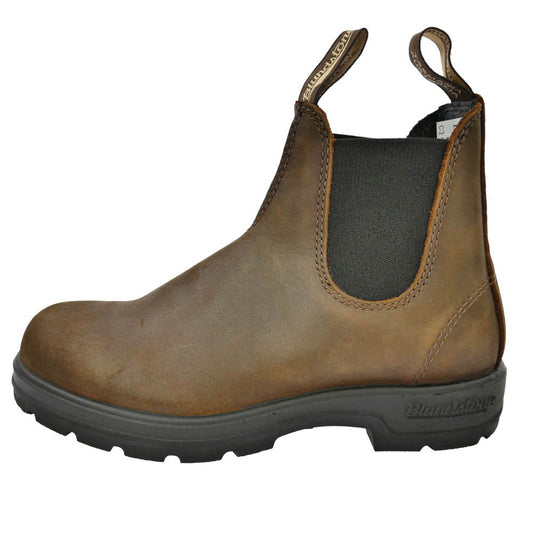 ブランドストーン 1609 ELASTIC SIDED Leather Chelsea Lug Boots スエード レザー サイドゴア チェルシー ショート ブーツ ブラウン系 UK3【極上美品】【中古】