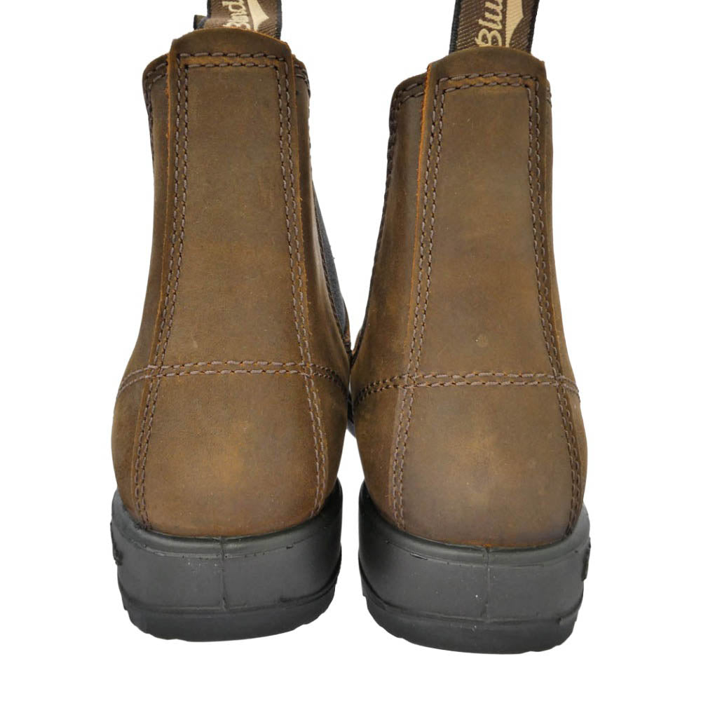 ブランドストーン 1609 ELASTIC SIDED Leather Chelsea Lug Boots スエード レザー サイドゴア チェルシー ショート ブーツ ブラウン系 UK3【極上美品】【中古】