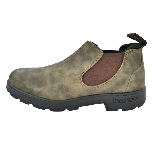 ブランドストーン 2036 SLIP ON SHOE チェルシー サイドゴア ローカット スリッポン ブーツ カーキ系 ブラウン系 UK7【新古品】【未使用】【中古】