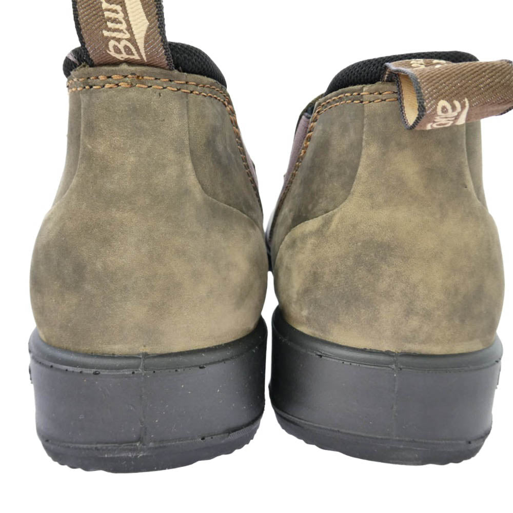 ブランドストーン 2036 SLIP ON SHOE チェルシー サイドゴア ローカット スリッポン ブーツ カーキ系 ブラウン系 UK7【新古品】【未使用】【中古】