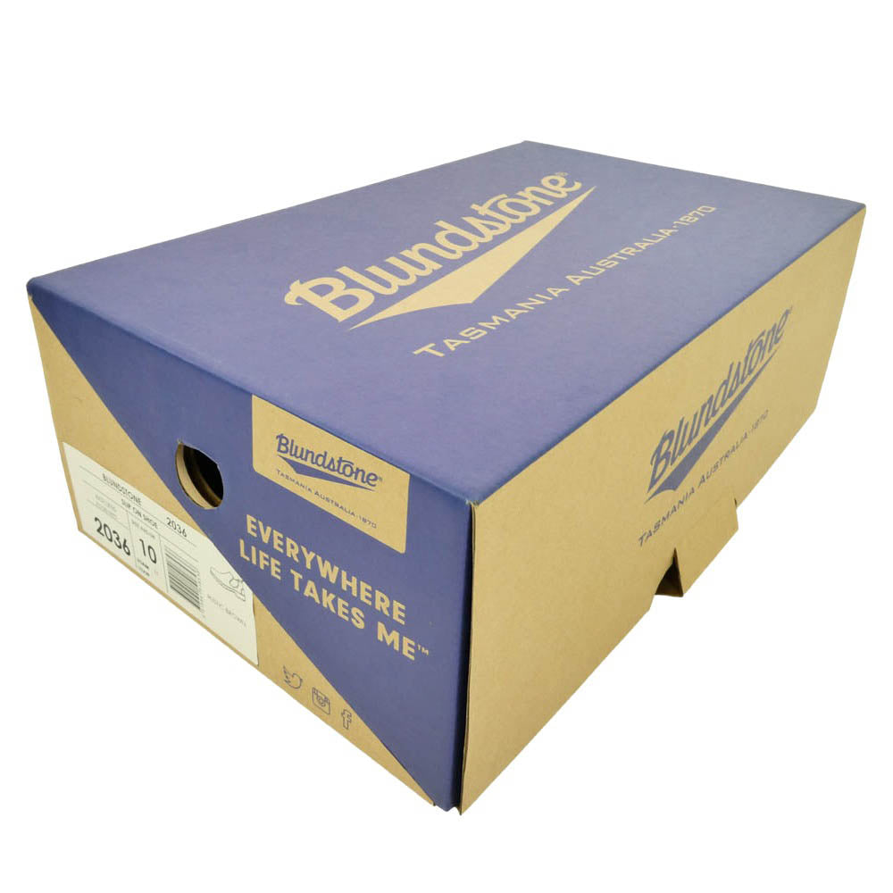ブランドストーン 2036 SLIP ON SHOE チェルシー サイドゴア ローカット スリッポン ブーツ カーキ系 ブラウン系 UK10【極上美品】【中古】