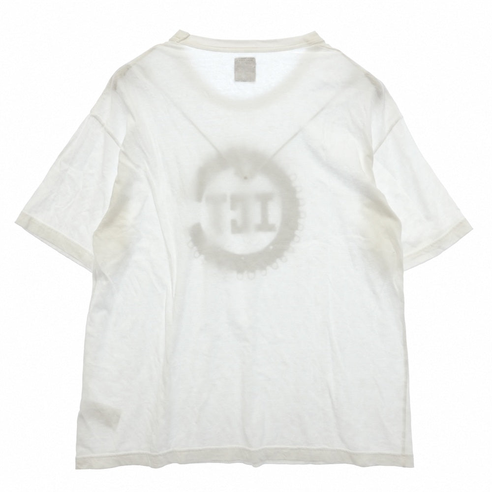 VISVIM ビズビム 2024 0224905010009 Indigo Camping Trailer JUMBO TEE S/S ICT プリント Tシャツ ホワイト系 4【中古】