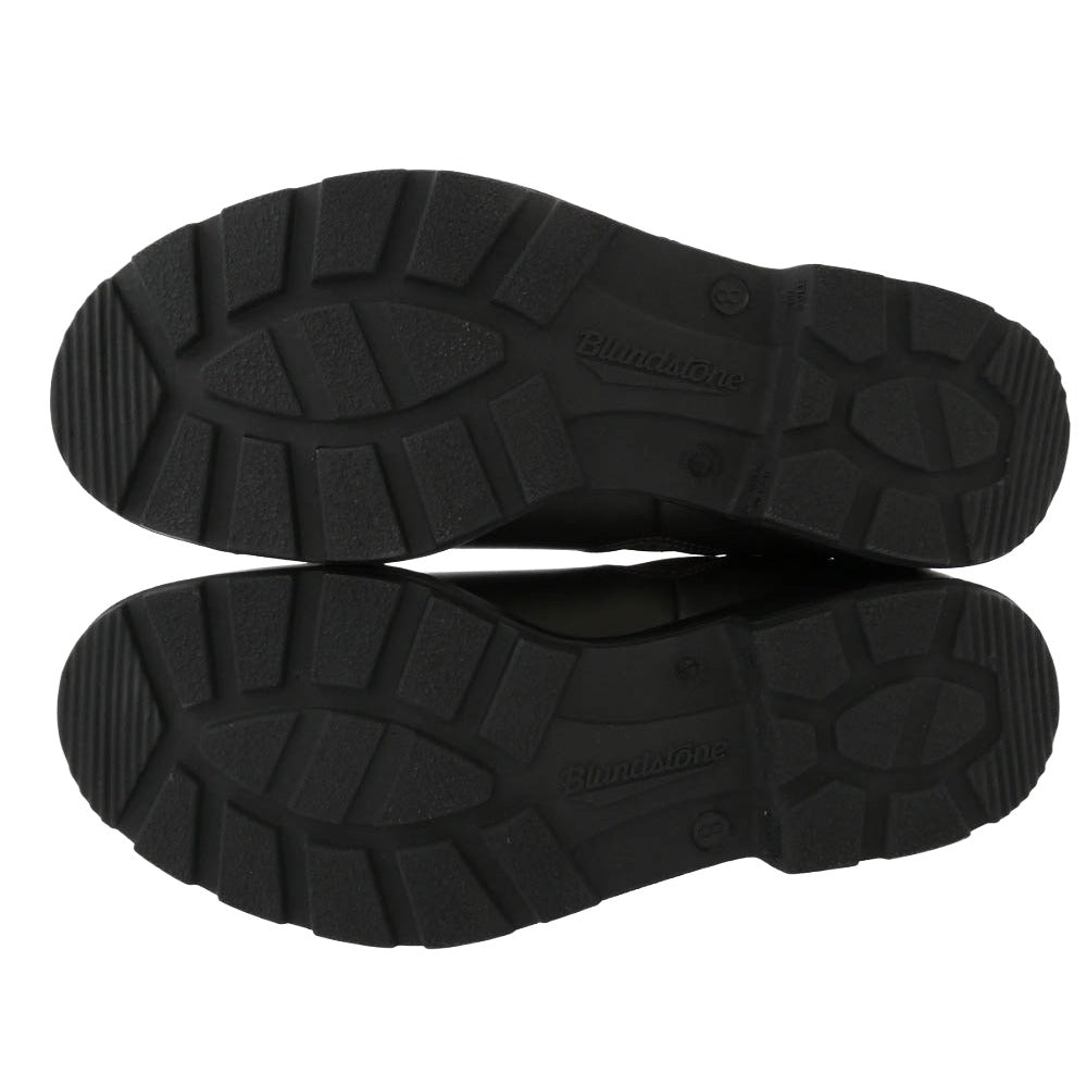 ブランドストーン 2038 SLIP ON SHOE チェルシー サイドゴア レザー ローカット スリッポン ブーツ ブラック系 UK8【極上美品】【中古】