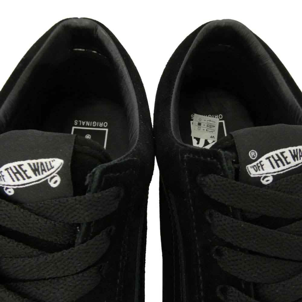 WTAPS ダブルタップス VANS バンズ VN0A4P3X20E1 x VANS バンズ OG Old Skool オールドスクール スエード レザー スニーカー ブラック系 オレンジ系 28cm【極上美品】【中古】