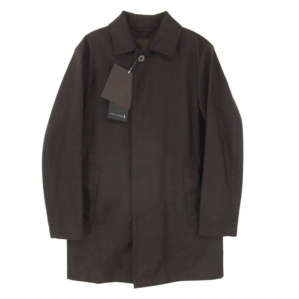 Mackintosh マッキントッシュ 比翼 ウール ジャケット ショートコート ブラウン系 38【中古】