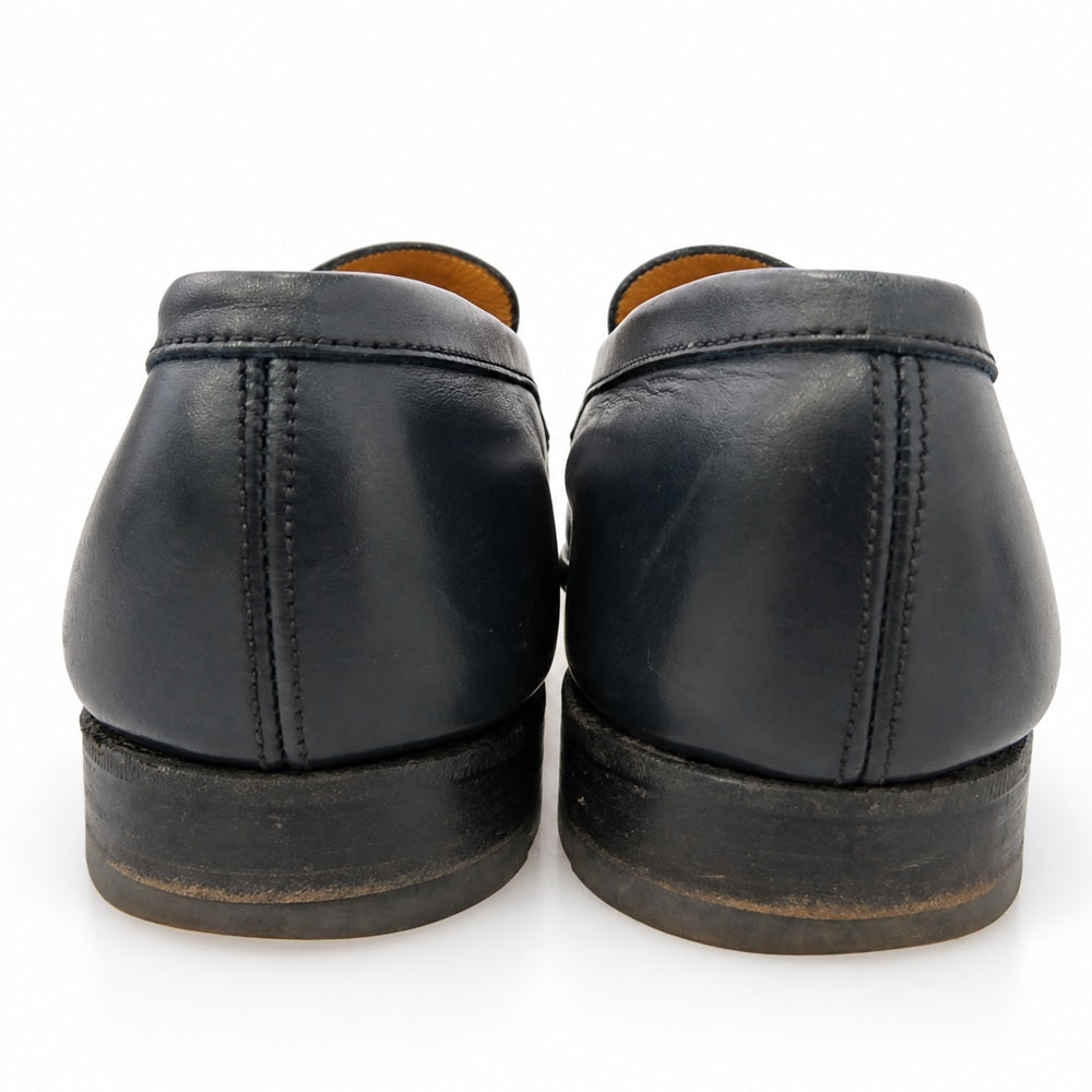 J.M WESTON ジェイエムウエストン 41-165-180-10 SIGNATURE LOAFER レザー シグネチャー ローファー ブラック系 6D【中古】