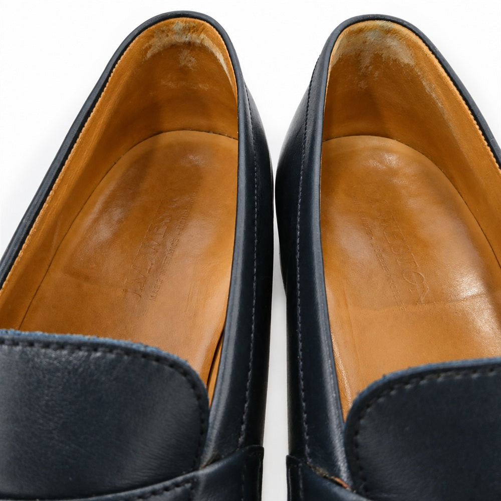 J.M WESTON ジェイエムウエストン 41-165-180-10 SIGNATURE LOAFER レザー シグネチャー ローファー ブラック系 6D【中古】