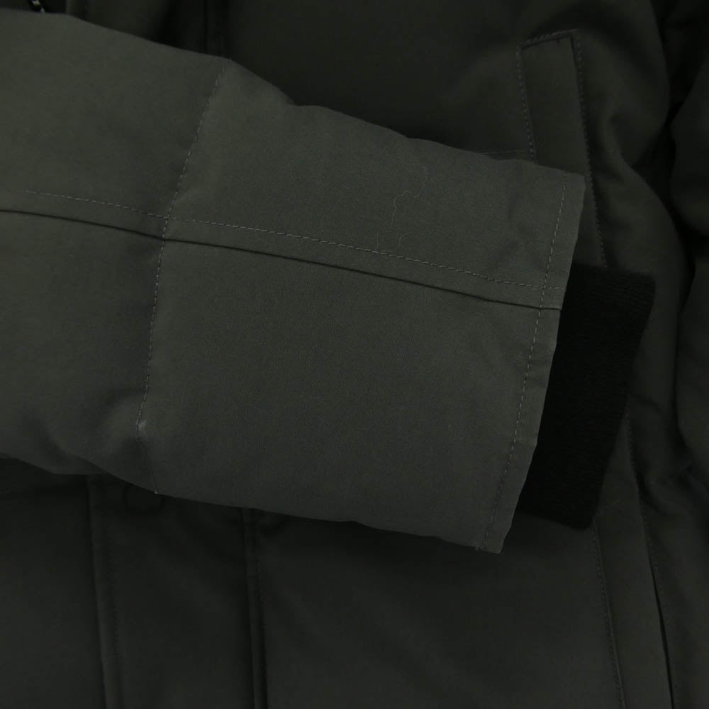 CANADA GOOSE カナダグース 3808MA サザビーリーグタグ WYNDHAM ウィンダム ファー フード ダウン ジャケット グレー系 M【中古】