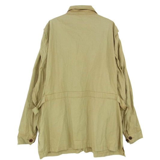 Barbour バブアー BREWSTER TRAVEL SPORTS JACKETブリュースター トラベル スポーツ コットン ジャケット ブラウン系 L【中古】