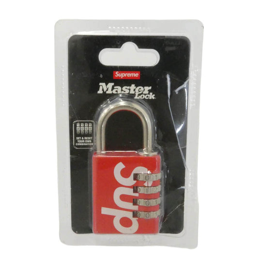 Supreme シュプリーム 19SS ×Master Lock Numeric Combination Lock マスターロック ヌメリックコンビネーションロック 鍵 南京錠 レッド系【中古】