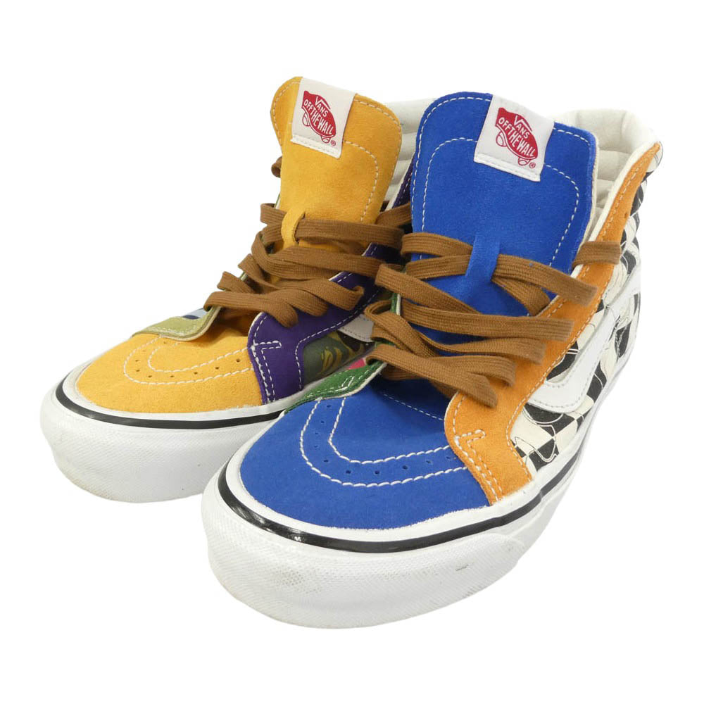 VANS バンズ 500714 × A BATHING APE ABC CAMO SK8-HI ア ベイシング エイプ スケートハイ DX マルチカモ ハイカットスニーカー マルチカラー系 28.5cm【中古】