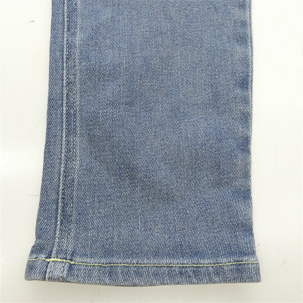 HUMAN MADE ヒューマンメイド Relax Denim pants ワッペン リラックス デニム イージーパンツ ブルー系 L【中古】