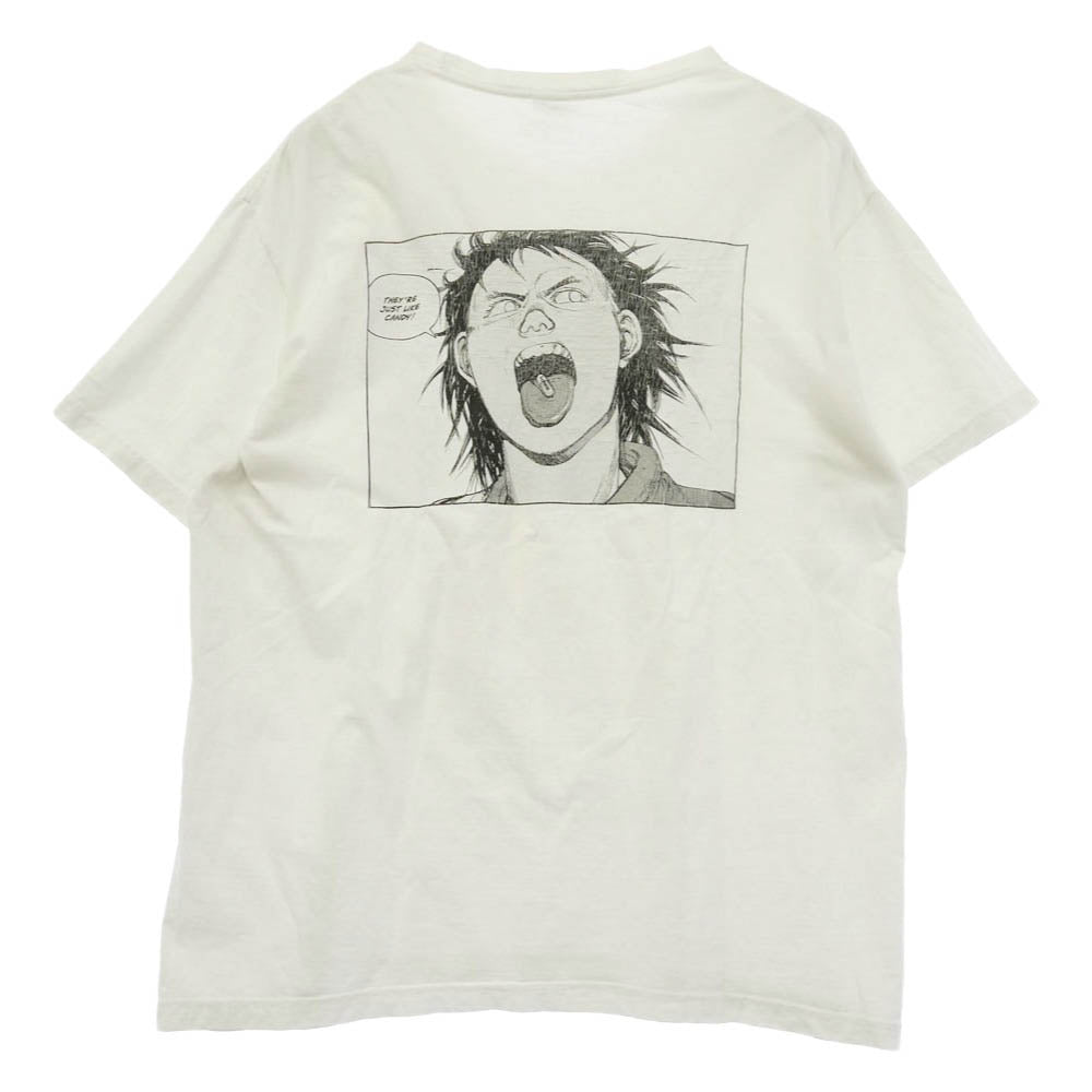 Supreme シュプリーム 17AW AKIRA Pill Tee アキラ ピル Tシャツ 半袖カットソー ホワイト系 XL【中古】