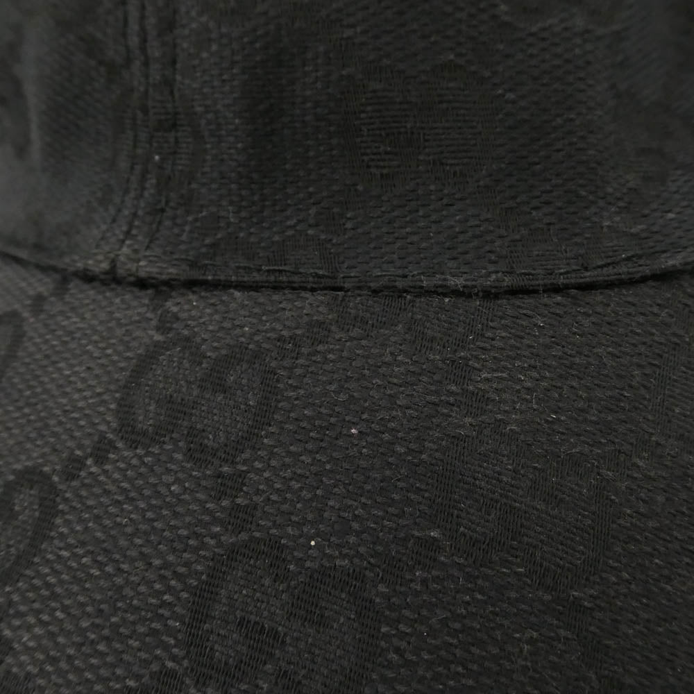 GUCCI グッチ 200035 KQWBG ORIGINAL GG CANVAS BASEBALL HAT オリジナル ジージー キャンバス ベースボール ハット キャップ 帽子 ブラック系 XL【中古】