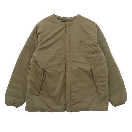 NANGA ナンガ URBAN RESEARCH アーバンリサーチ DMA7-25D203-F × URBAN RESEARCH DOORS アーバンリサーチドアーズ REVERSIBLE DOWN JACKET リバーシブル ダウン ジャケット カーキ系 M【中古】