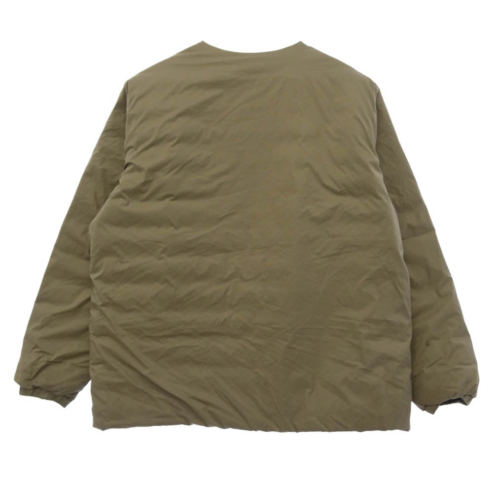 NANGA ナンガ URBAN RESEARCH アーバンリサーチ DMA7-25D203-F × URBAN RESEARCH DOORS アーバンリサーチドアーズ REVERSIBLE DOWN JACKET リバーシブル ダウン ジャケット カーキ系 M【中古】