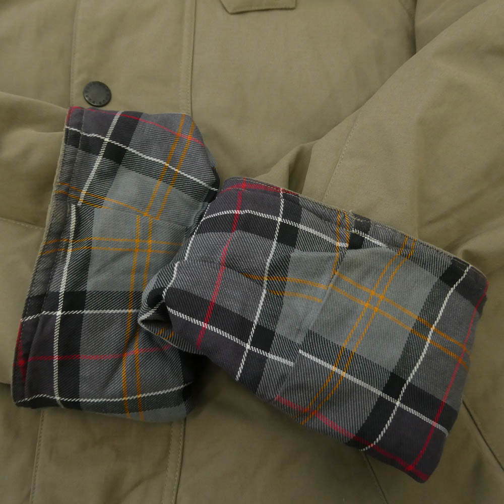 Barbour バブアー 242MCAS150 TRANSPORT トランスポート コーデュロイ切替 ショート ジャケット カーキ系【中古】