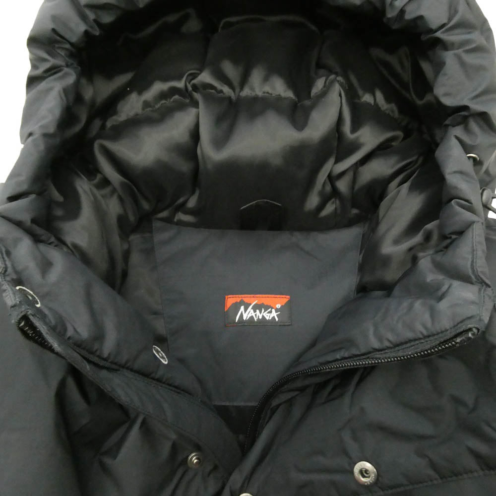 NANGA ナンガ JOURNAL STANDARD ジャーナルスタンダード 25FB-089 × JOURNAL STANDARD relume ジャーナルスタンダード AURORA TEX DOWN JACKET オーロラ テックス ダウンジャケット ブラック系 XL【中古】
