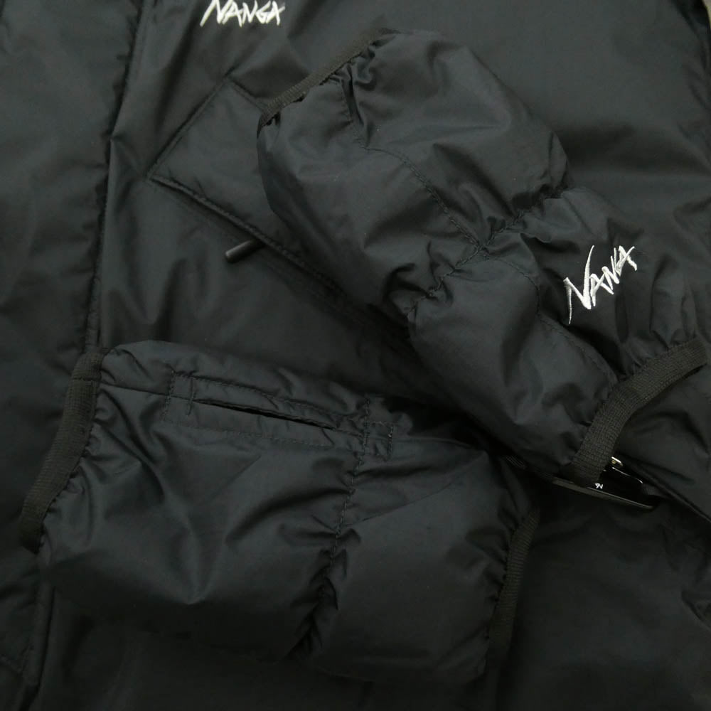 NANGA ナンガ JOURNAL STANDARD ジャーナルスタンダード 25FB-089 × JOURNAL STANDARD relume ジャーナルスタンダード AURORA TEX DOWN JACKET オーロラ テックス ダウンジャケット ブラック系 XL【中古】