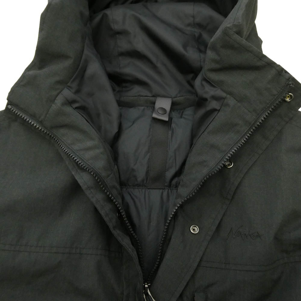 NANGA ナンガ N2530-0B035D HINOC DOWN 3 IN 1 JACKET ヒノック ダウン ライナー付 3 IN 1ジャケット ブラック系 L【中古】