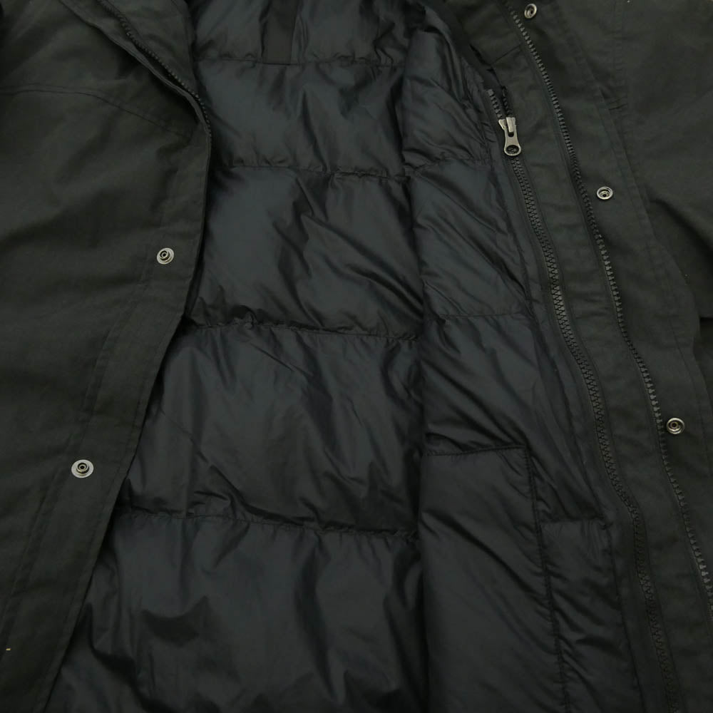 NANGA ナンガ N2530-0B035D HINOC DOWN 3 IN 1 JACKET ヒノック ダウン ライナー付 3 IN 1ジャケット ブラック系 L【中古】