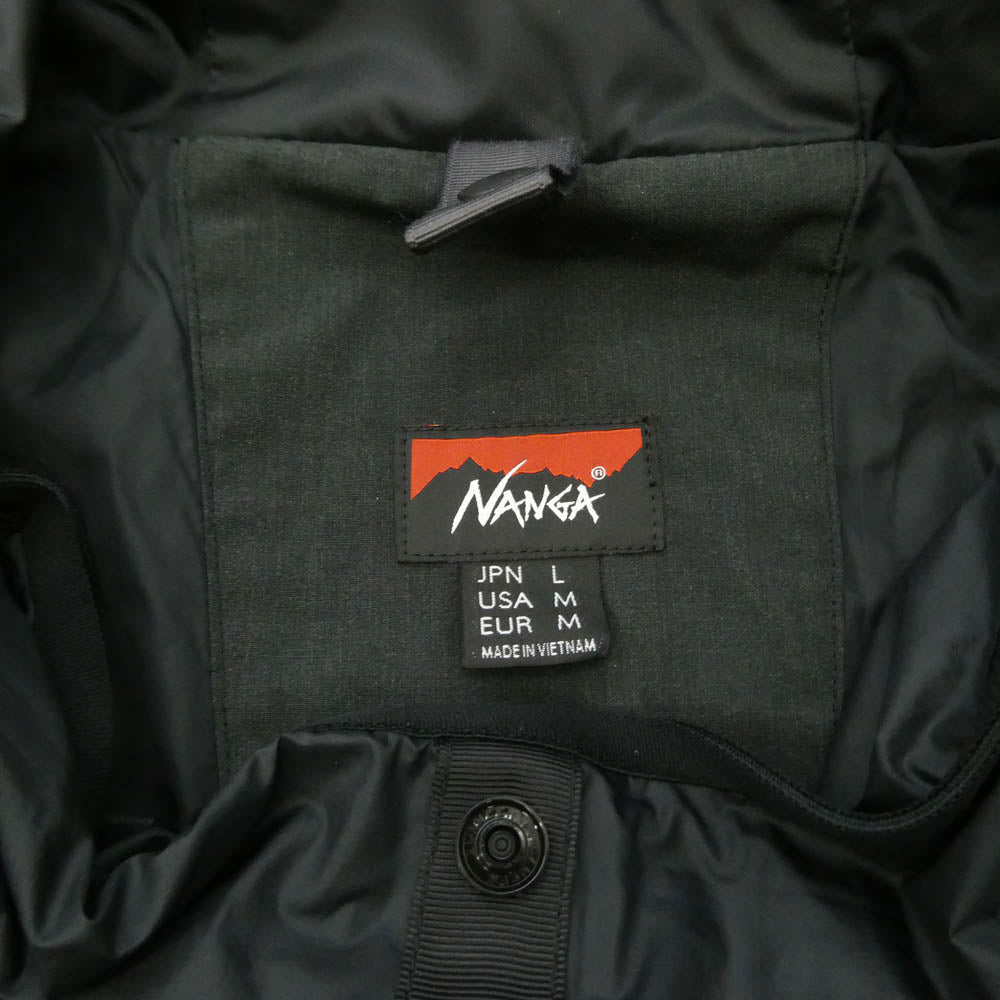 NANGA ナンガ N2530-0B035D HINOC DOWN 3 IN 1 JACKET ヒノック ダウン ライナー付 3 IN 1ジャケット ブラック系 L【中古】