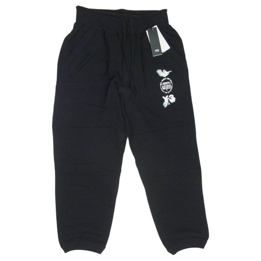 Y-3 Yohji Yamamoto ワイスリー ヨウジヤマモト 25AW JX7267-APPA25 CUFFED TRACK PANT カフトラックパンツ ジョガーパンツ ブラック系 M【新古品】【未使用】【中古】