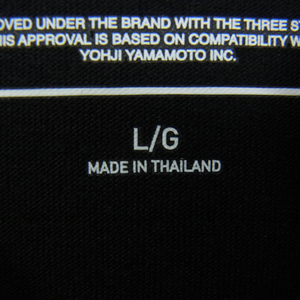 Y-3 Yohji Yamamoto ワイスリー ヨウジヤマモト 26AW KQ8586 OVERSIZED GRADIENT STRIPES LONG SLEEVE TEE オーバーサイズ グラデーション 3ストライプス ロングスリーブ Tシャツ 長袖カットソー ブラック系 L【新古品】【未使用】【中古】