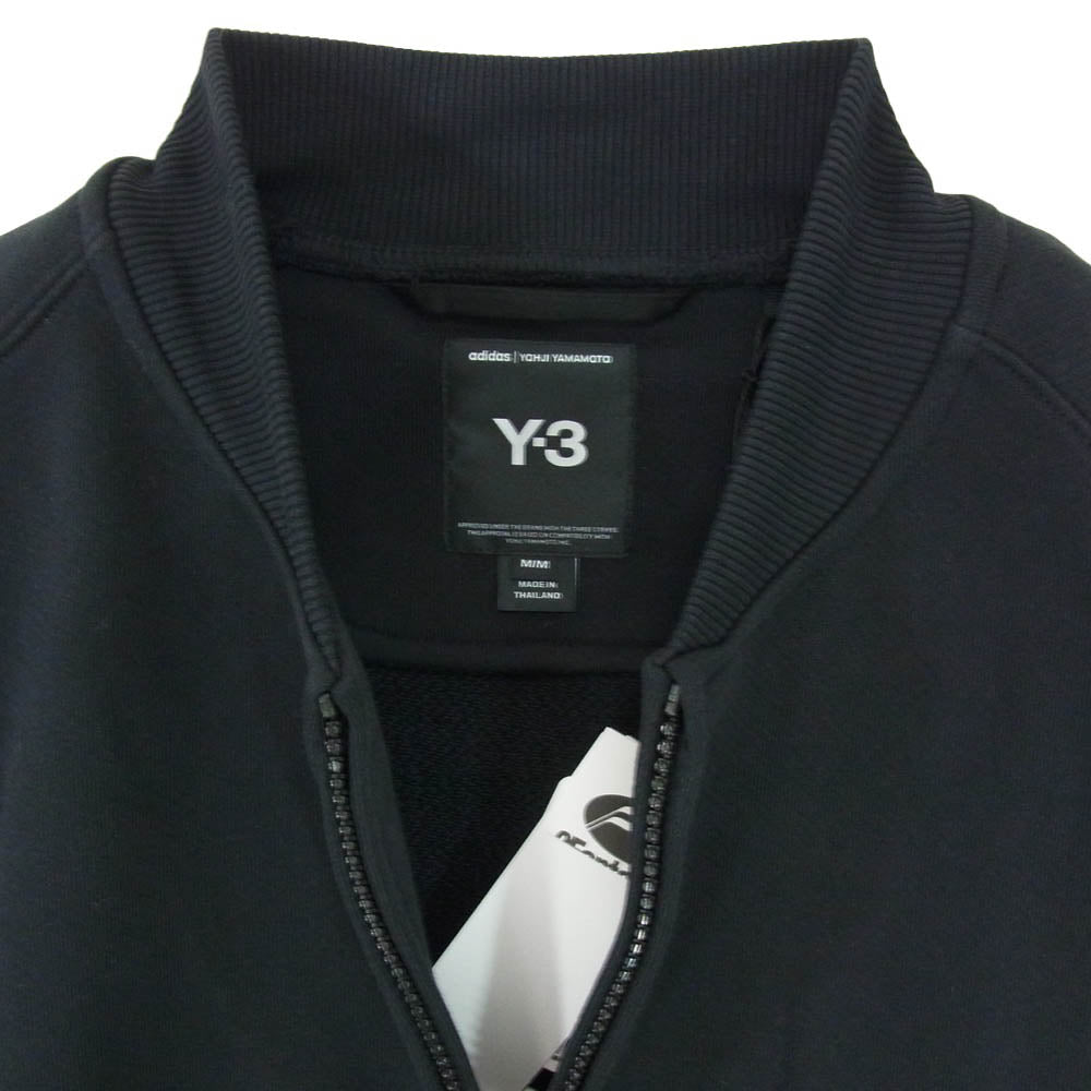 Y-3 Yohji Yamamoto ワイスリー ヨウジヤマモト 25AW JX7266-APPA25 FT TRACK TOP フレンチテリー トラック トップ ジャケット ブルゾン ブラック系 M【新古品】【未使用】【中古】