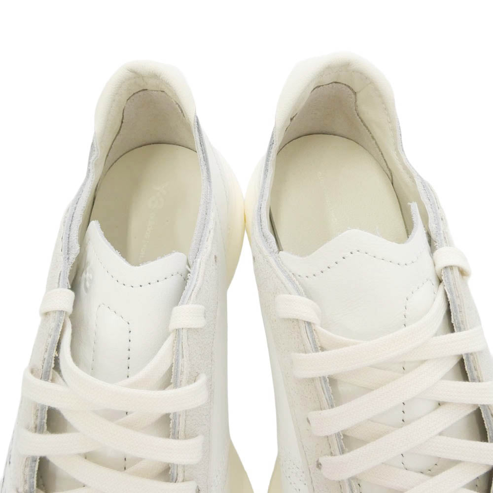 Y-3 Yohji Yamamoto ワイスリー ヨウジヤマモト JR4206 Adios Pro 3.0 White アディオス プロ 3.0 ホワイト ローカットスニーカー ホワイト系 27.5cm【新古品】【未使用】【中古】