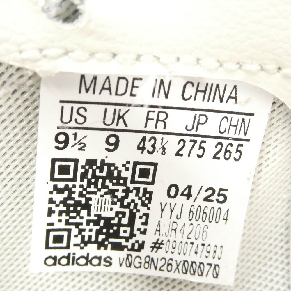 Y-3 Yohji Yamamoto ワイスリー ヨウジヤマモト JR4206 Adios Pro 3.0 White アディオス プロ 3.0 ホワイト ローカットスニーカー ホワイト系 27.5cm【新古品】【未使用】【中古】