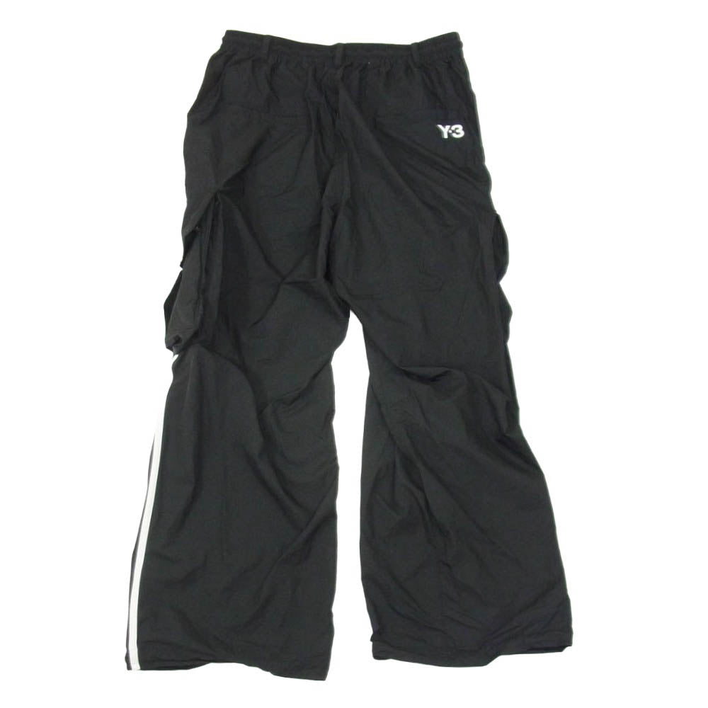 Y-3 Yohji Yamamoto ワイスリー ヨウジヤマモト 26SS KF1087-APPS26 NYLON WIRED 3 STRIPES CARGO PANTS ナイロン ワイヤード 3ストライプス カーゴパンツ ブラック系 M【新古品】【未使用】【中古】